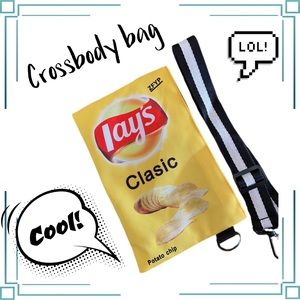 SALE! Potato Chip Crossbody Bag